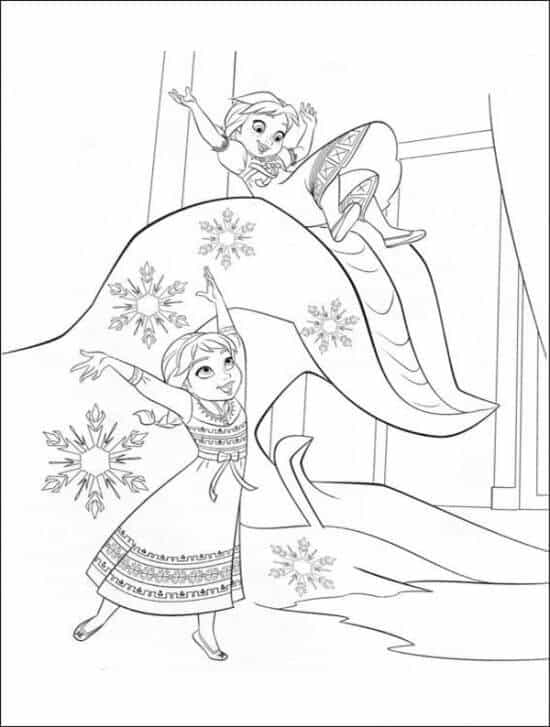 free coloring pages disney frozen - photo #6