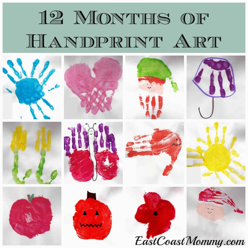10 Precious Handprint Art Ideas