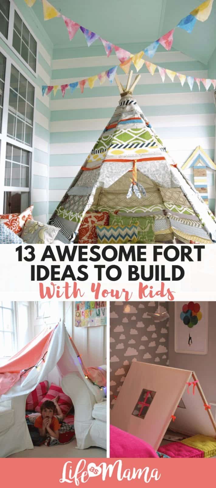 13 Awesome Fort Ideas To Build With Your Kids