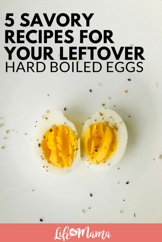 leftover hard boiled eggs