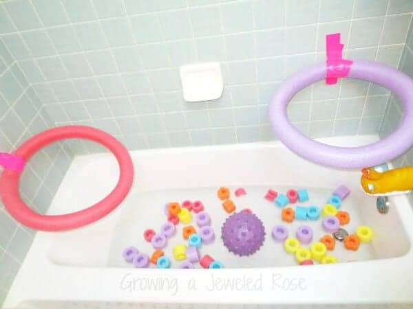 bath games with pool noodles