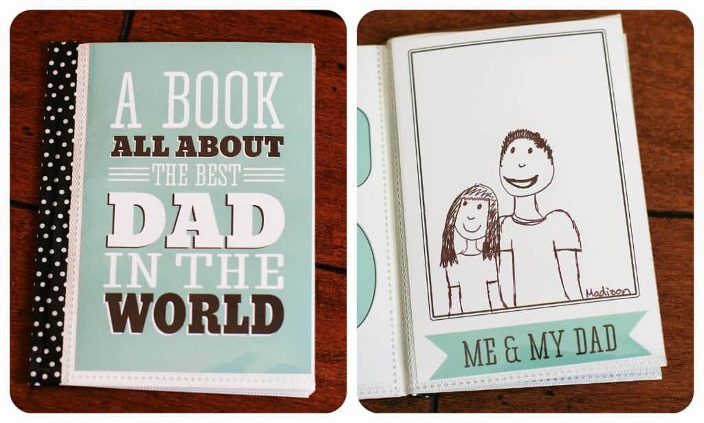 fathers day free printable book