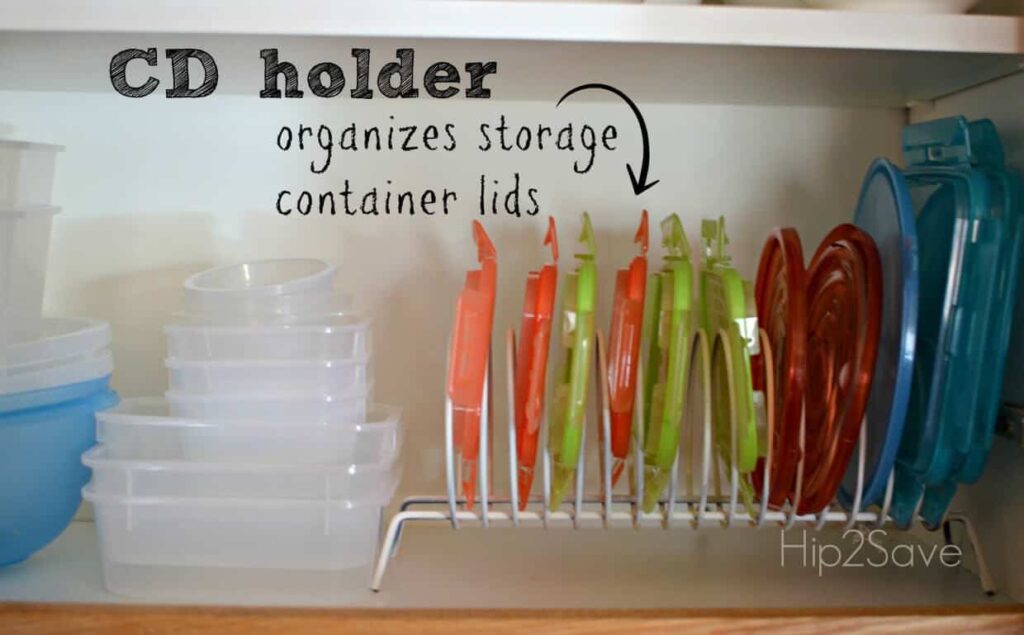 cd-holder-organizes-storage-container-lids-hip2save