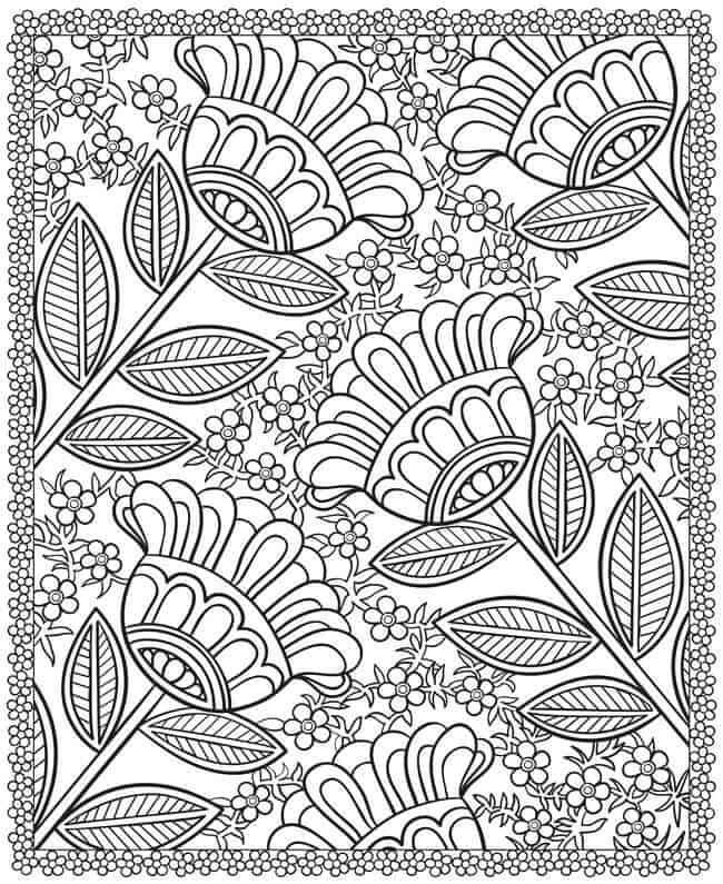 10 Fabulous & Free Adult Coloring Pages - Page 2 of 3