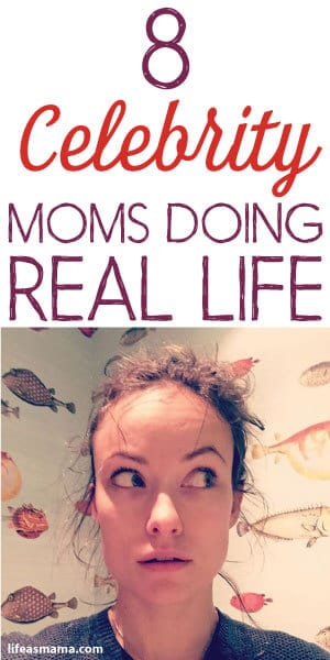 Celebrity Moms Doing Real Life