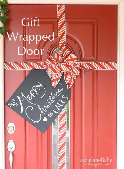Gift+Wrapped+Door