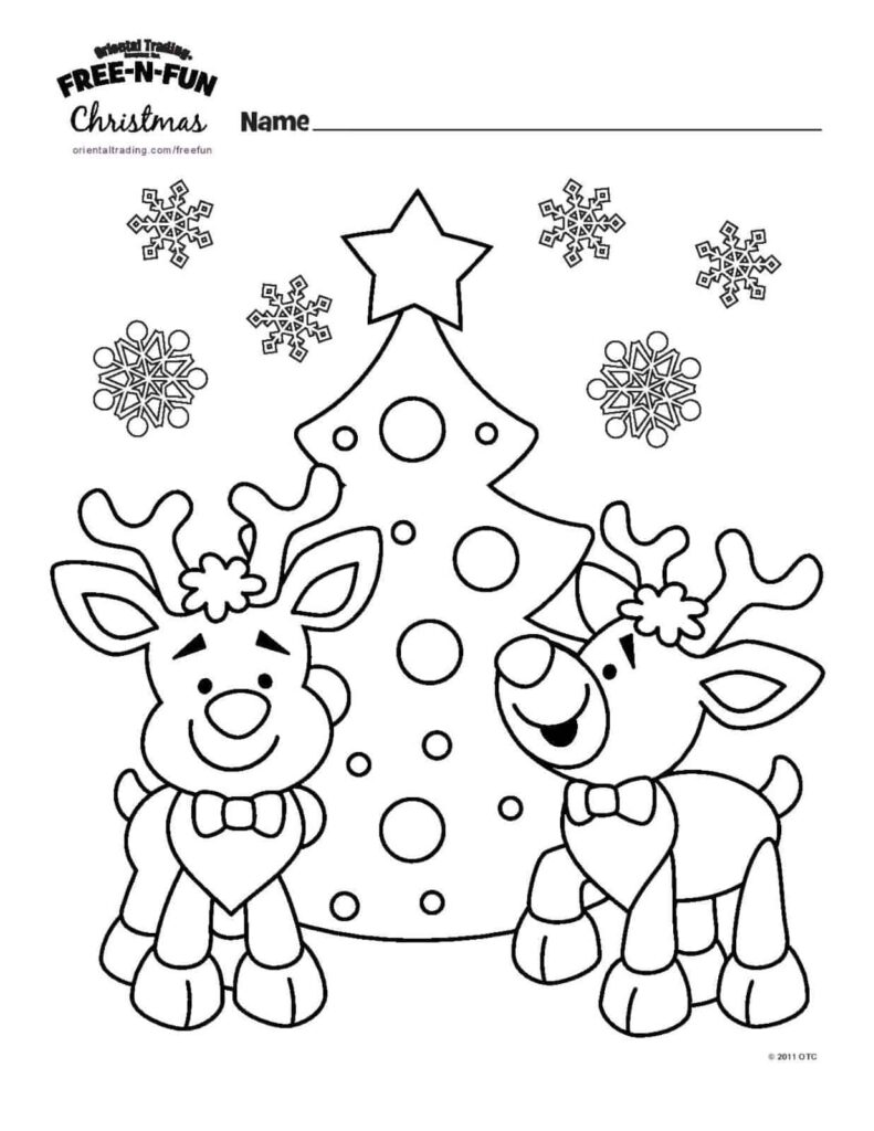 Download 9 Wonderful Winter Kids Coloring Pages