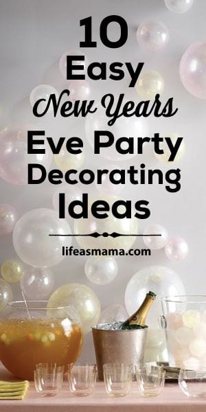 10 Easy New Year's Eve Party Decorating Ideas