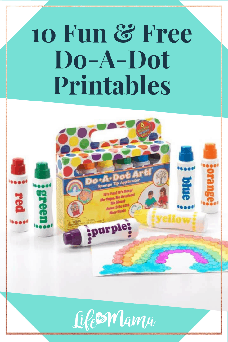 10 Fun &amp; Free Do-A-Dot Printables - Page 3 of 3