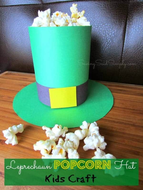 leprechaun-popcorn-hat-kids-craft