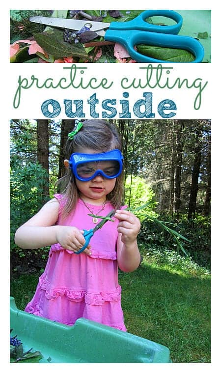 practice-cutting-outside-for-preschoolers
