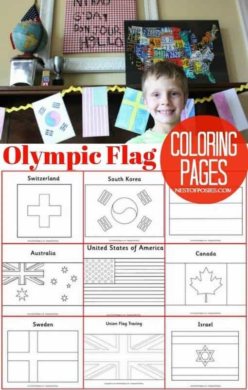 Olympic-Flag-Coloring-Pages