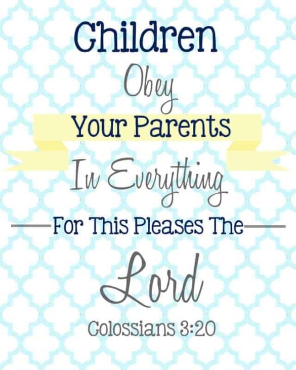 8 Bible Verse Printables For Baby's Nursery