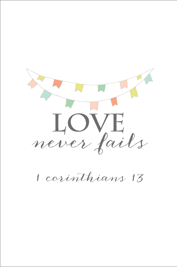 8 Bible Verse Printables For Baby's Nursery