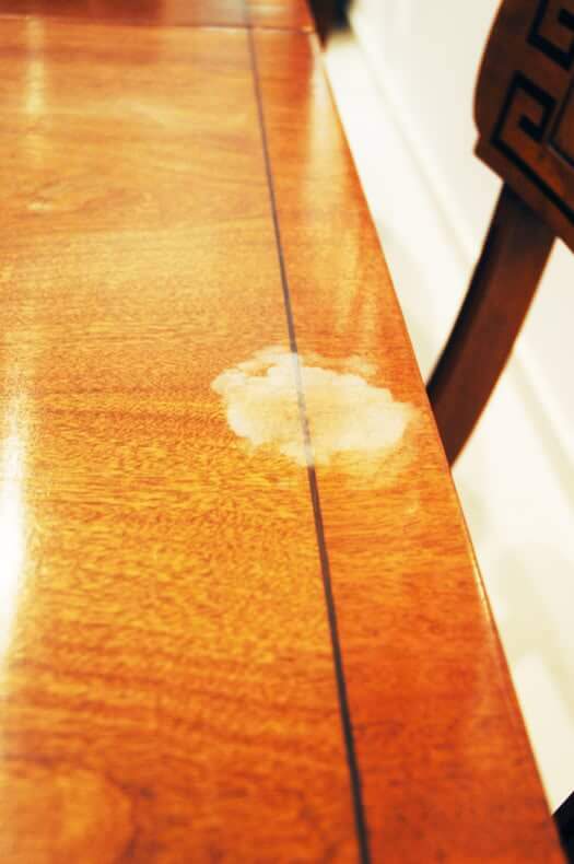 Burn Marks From Your Wood Furniture, How To Get Steam Marks Out Of Wood Table