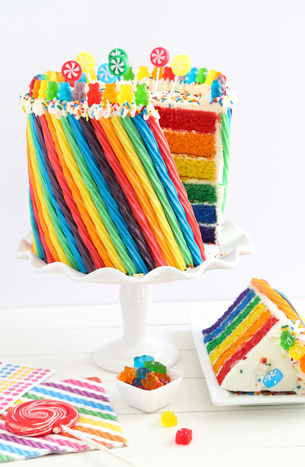 Rainbow Candy Cake 3