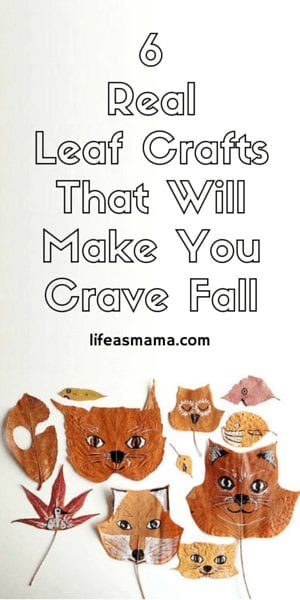 Real Leaf Crafts That Will Make You Crave Fall