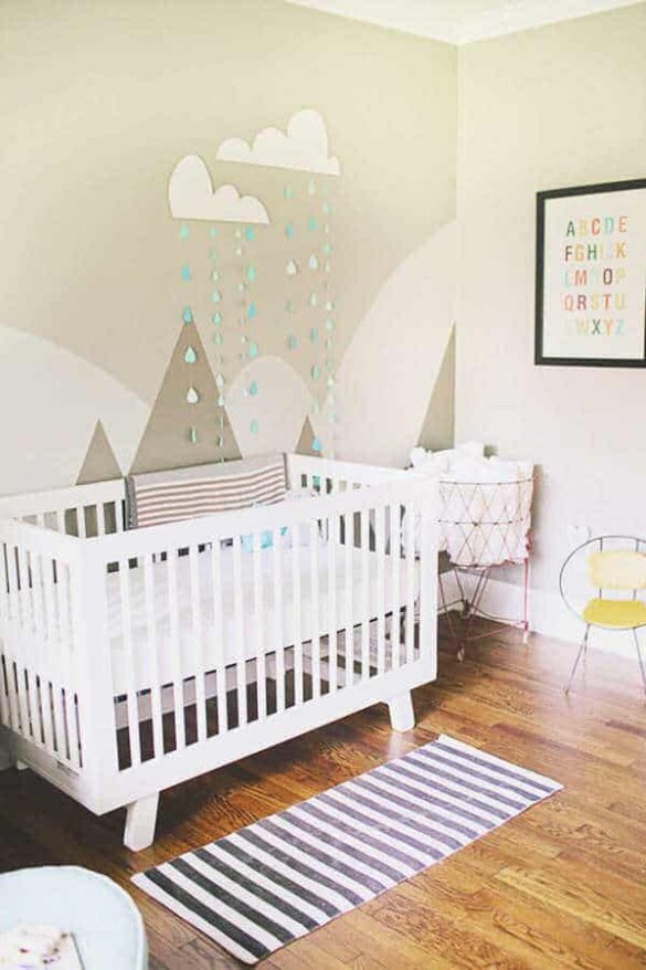 7 Fantastic Feature Walls For Nurseries