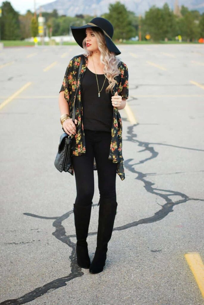 All Black, Fall Outfit, Utah Fashion Blogger, Fashion Blogger, Forever 21, Styles For Less 7