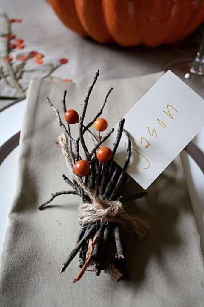 Thanksgiving place cards