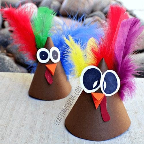 turkey-cone-thanksgiving-craft-for-kids