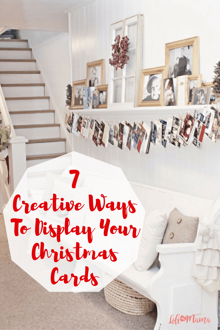 7 Creative Ways To Display Your Christmas Cards