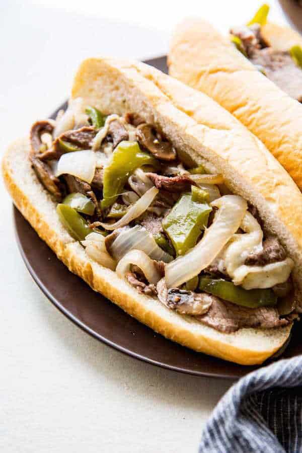 Sheet Pan Philly Cheesesteaks