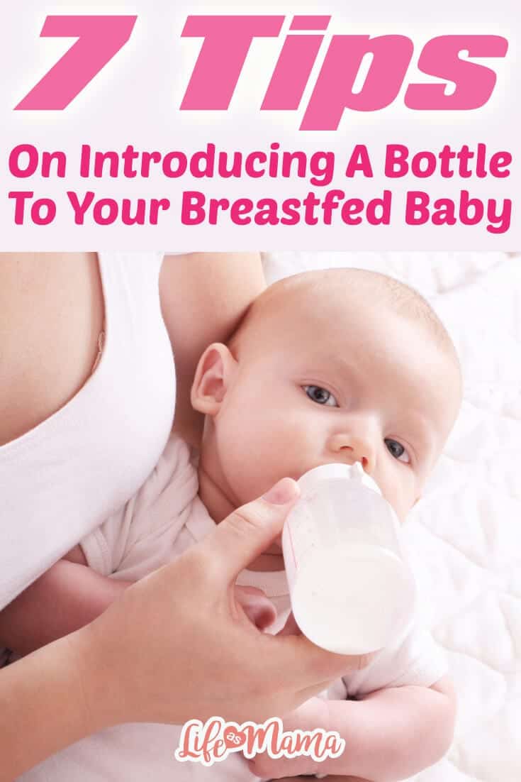 introducing a bottle