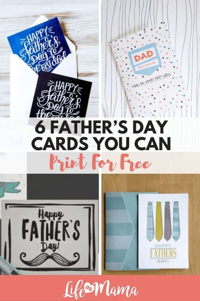 printable father's day cards