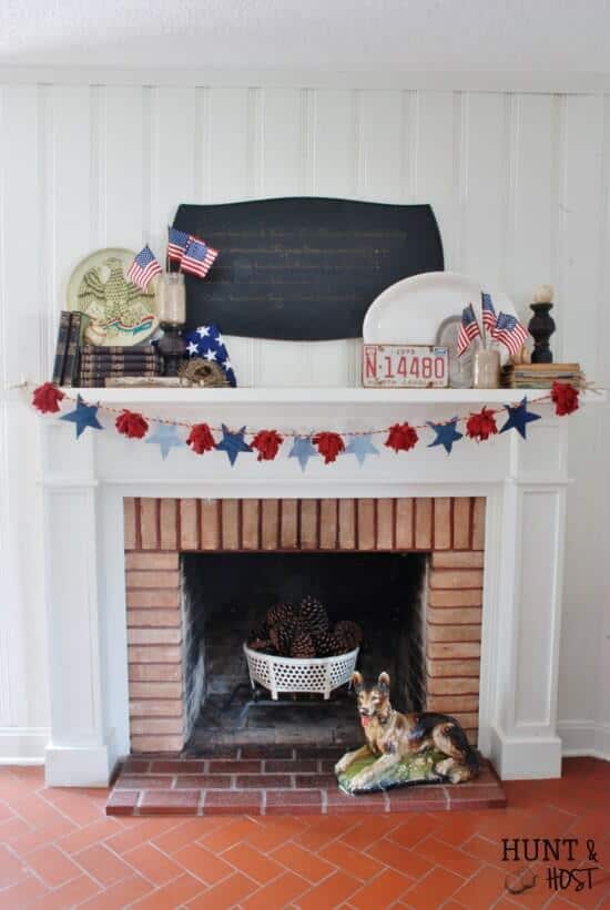 4th of july mantle