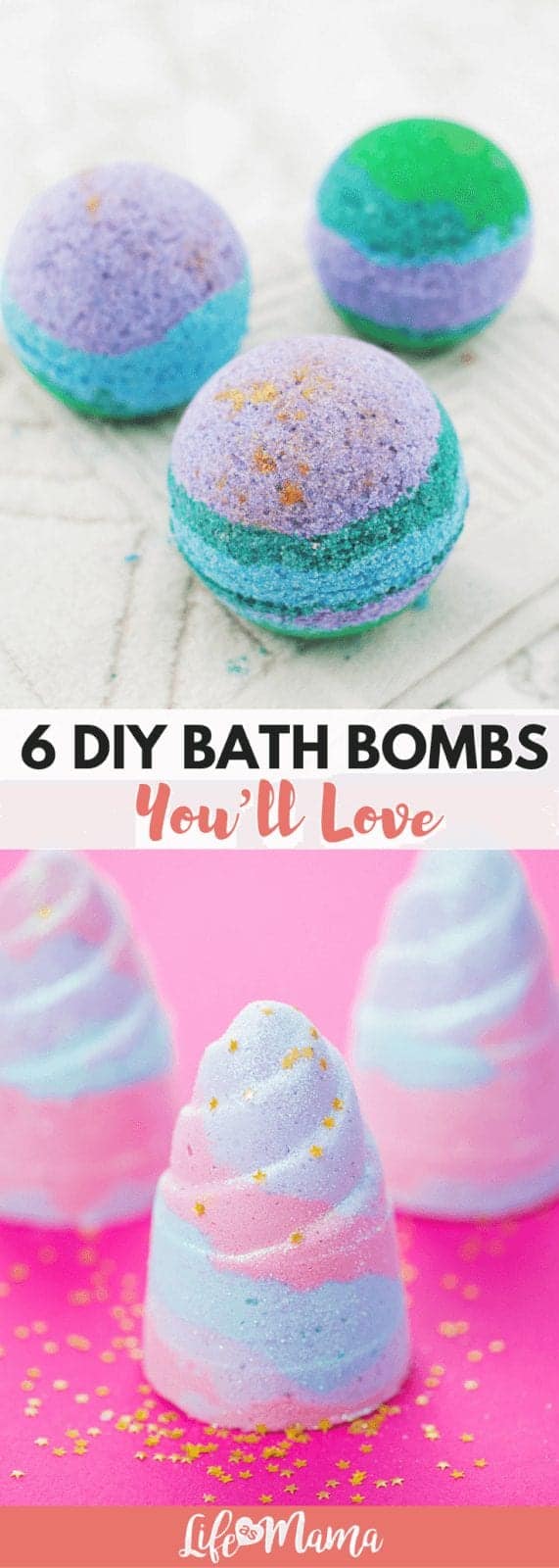 DIY bath bombs