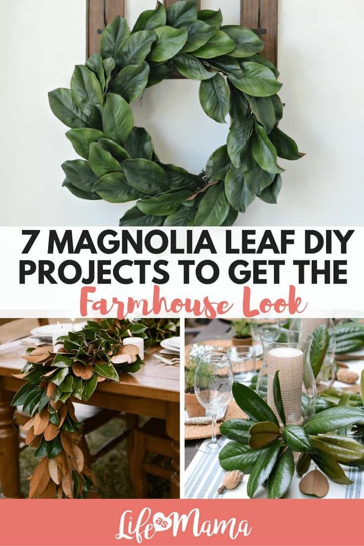 magnolia leaf DIY
