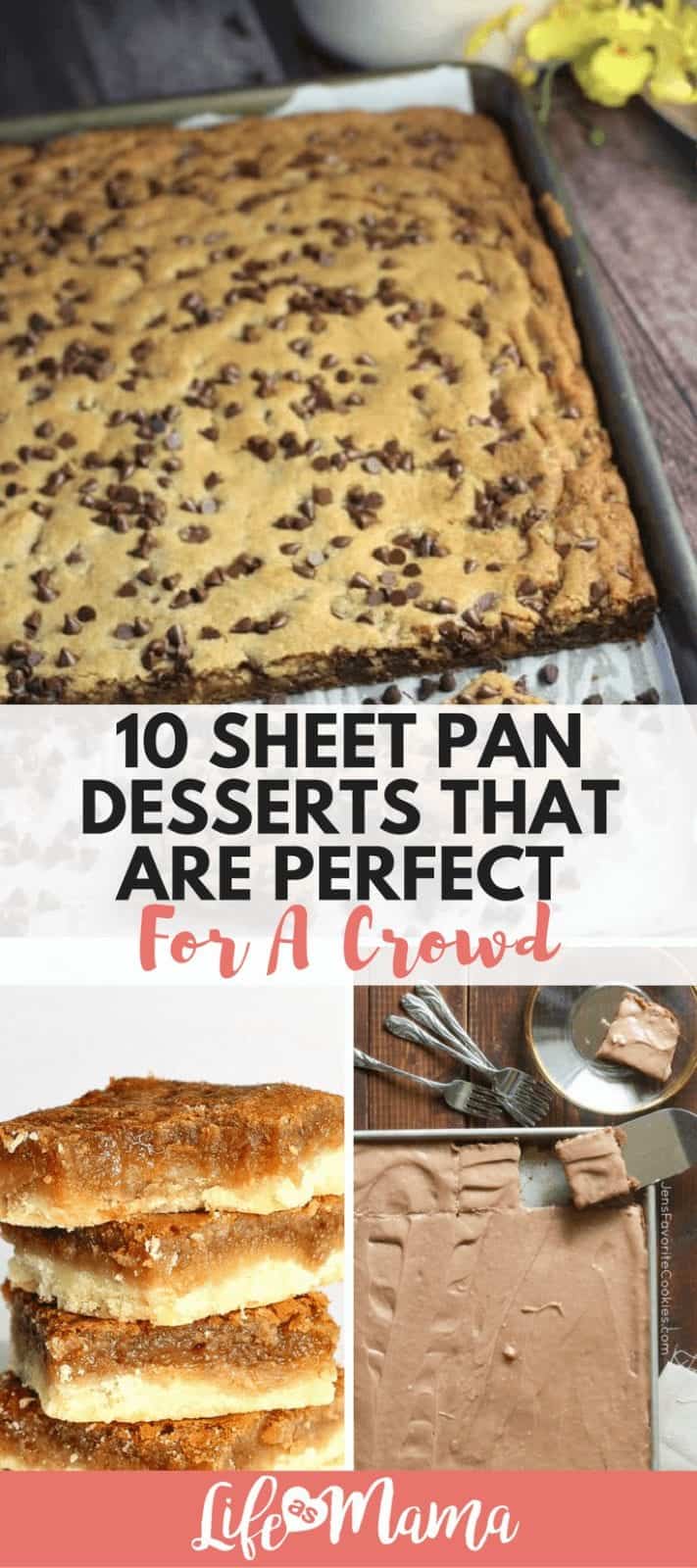 sheet pan desserts