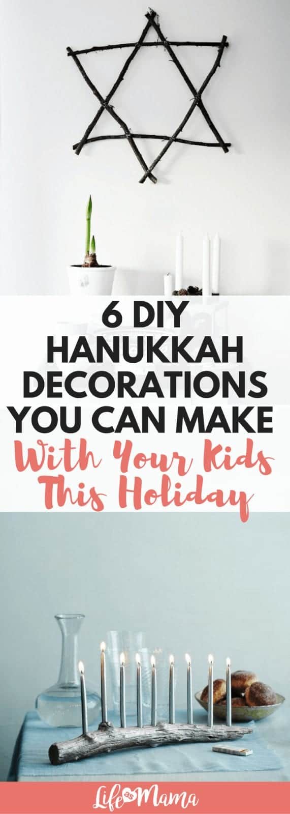DIY Hanukkah decorations