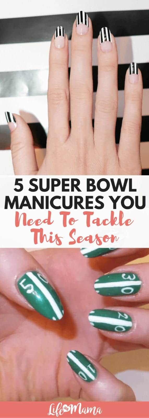 super bowl manicures