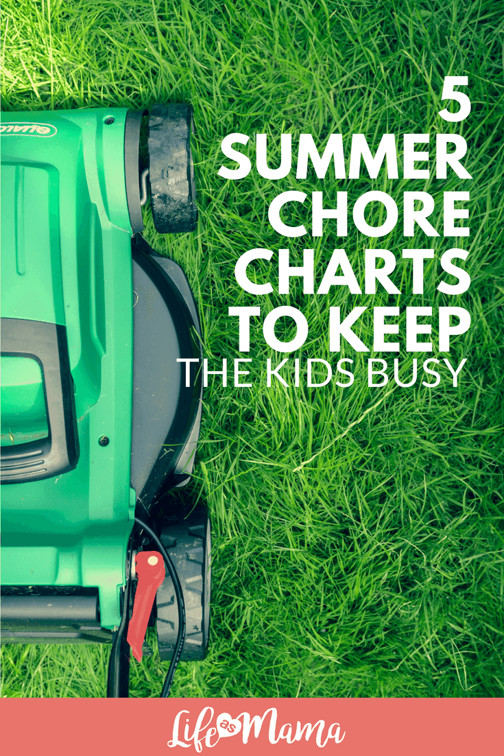 5 Summer Chore Charts To Keep The Kids Busy.1