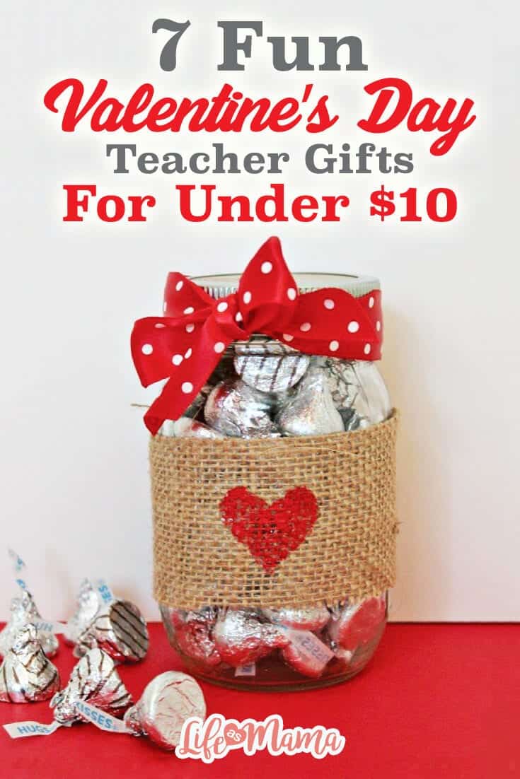 7 Fun Valentine’s Day Teacher Gifts For Under $10