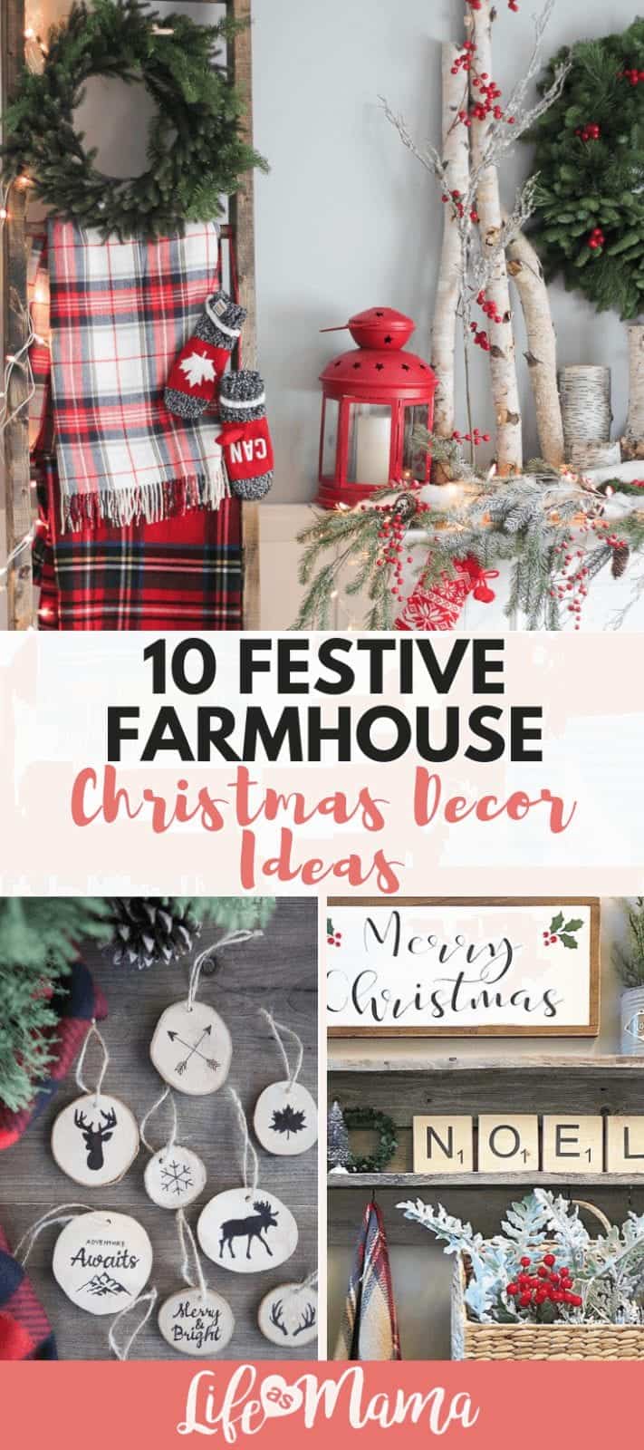 10 Festive Farmhouse Christmas Decor Ideas