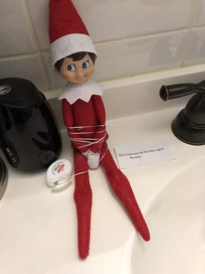 20 Clever Elf On The Shelf Ideas