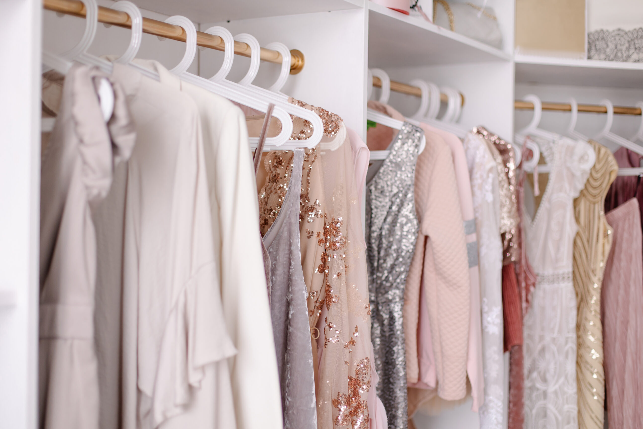 how to make your closet look more elegant