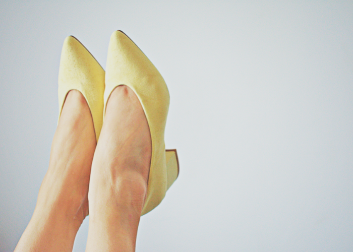 pointed heels