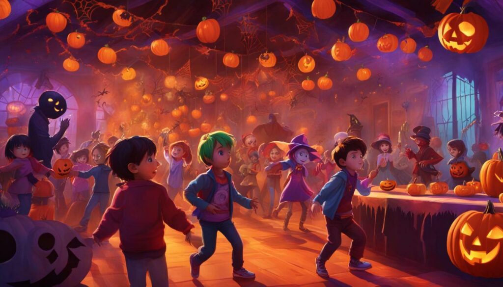 Kid-friendly Halloween dance party