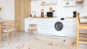 Diy guide: freestanding over the washer and dryer shelves