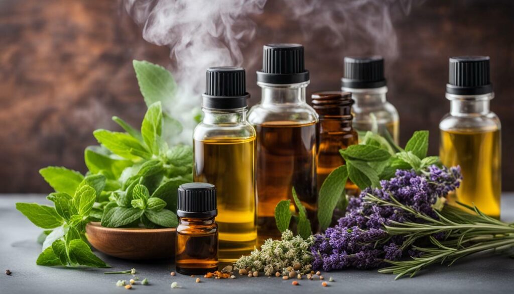 Essential oils for sinus congestion relief