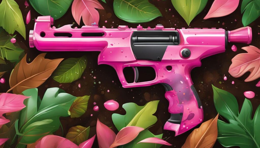 pink paintball gun for girls
