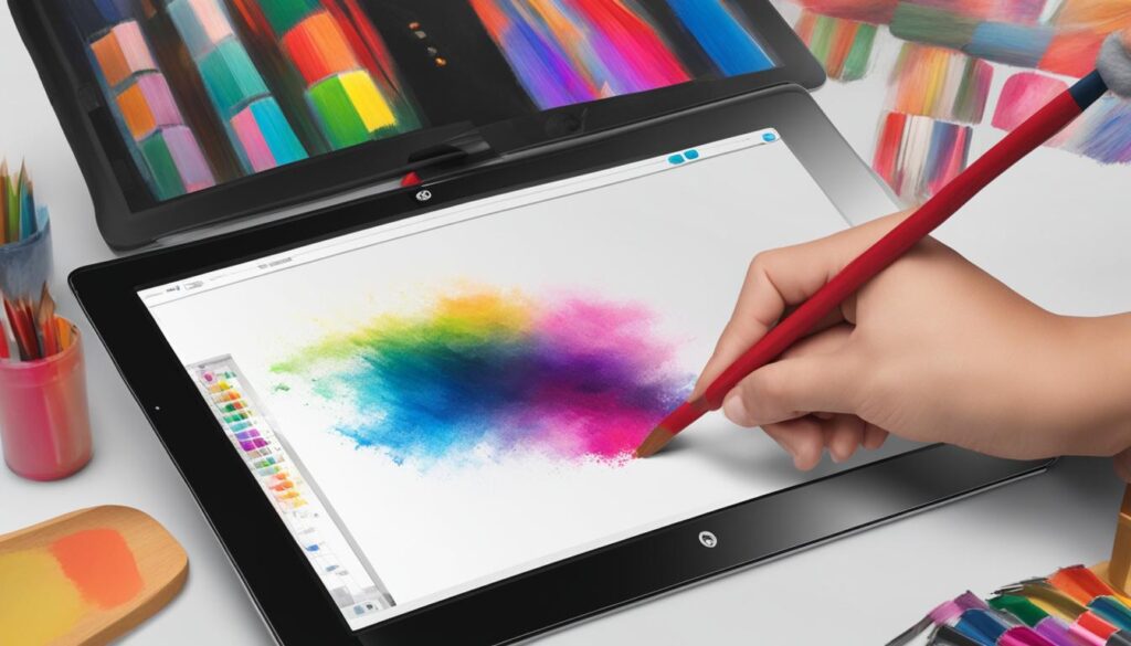 touch screen drawing tablet tips and tricks