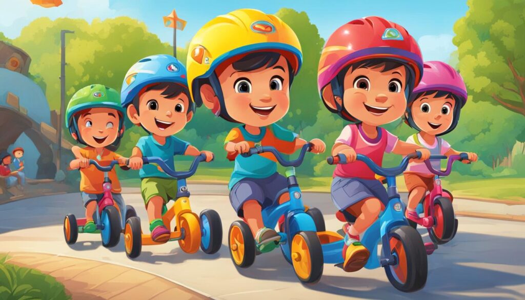 safe tricycle bikes for kids