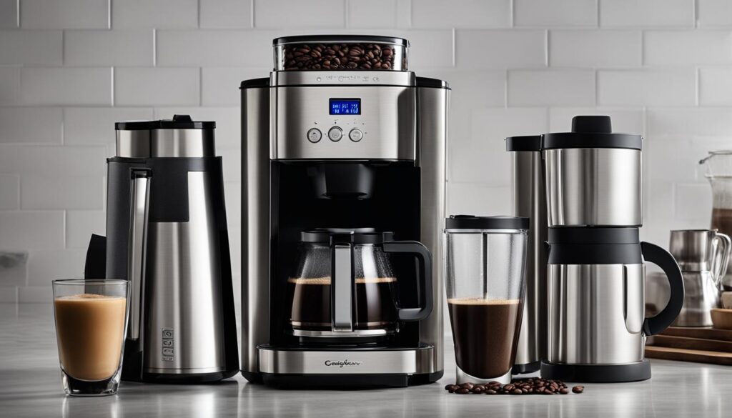 top coffee maker for the price and affordable coffee machine accessories