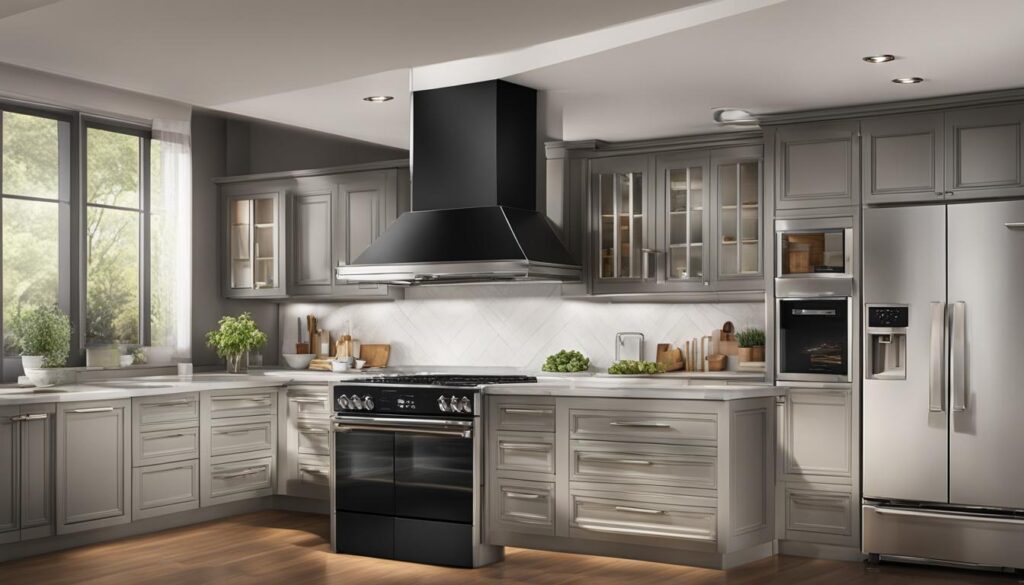 energy-efficient gas stoves with double ovens