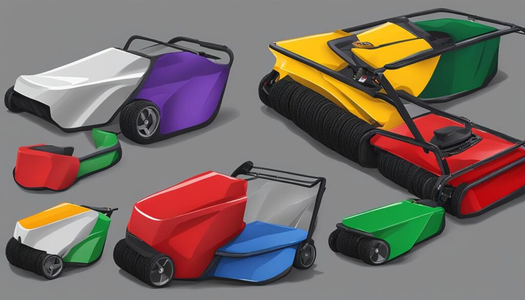 lightweight lawn mower accessories